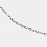 Crossed Chain Silber